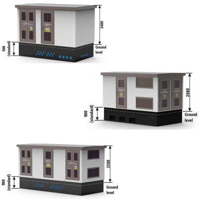 Transformatorska postaja MRw-b, 2x1250kV